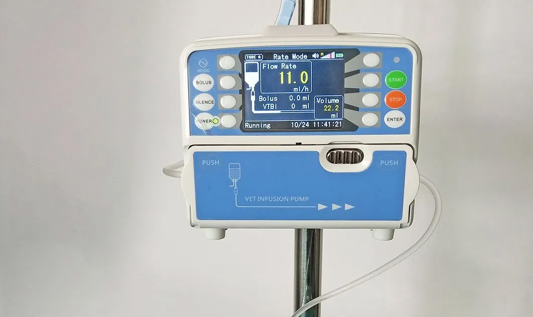 Portable Vet Infusion Pump WKT-100VET Veterinary Infusion Pump for Animal Hospital